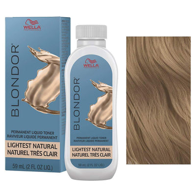 Blondor Permanent Liquid Toner - Lightest Natural