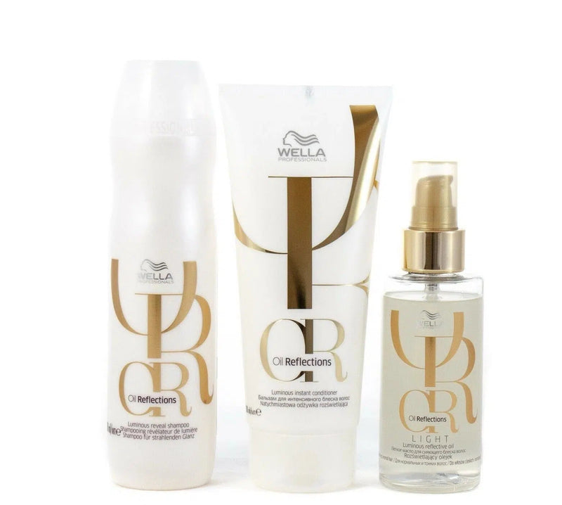 Wella Oil Reflections Trio Gift Pack Light Oil