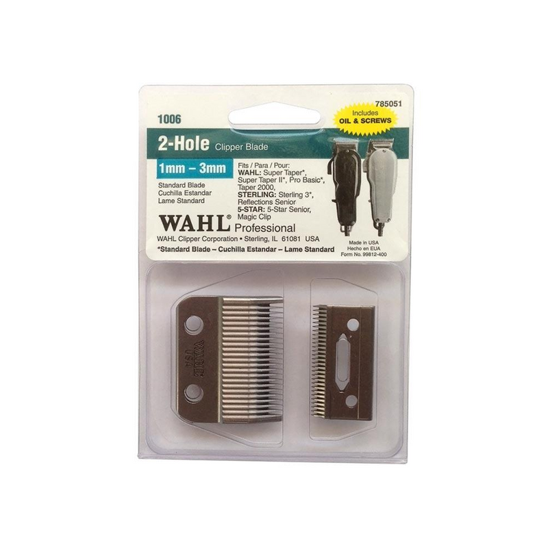 2-Hole clipper blade item 