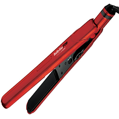 Ceramic Flat Iron In Black & Red #BAB9555