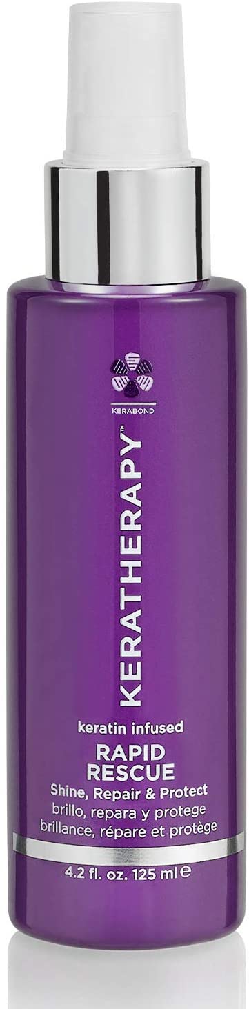 Keratin Infused Rapid Rescue Shining Shine Spray for Thermal Hair Protection, 4.2 fl. oz