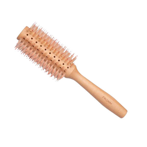 Fromm Mission Sleek Medium Round Wooden Brush 