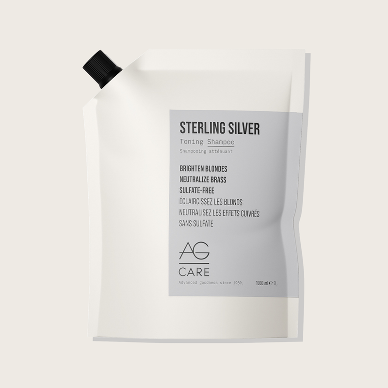 Shampoing tonifiant en argent sterling 