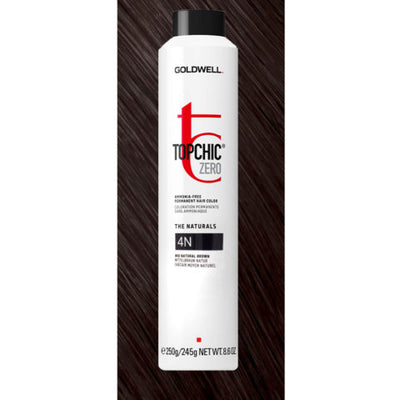 Topchic Zero Ammonia Permanent Hair Color 4N