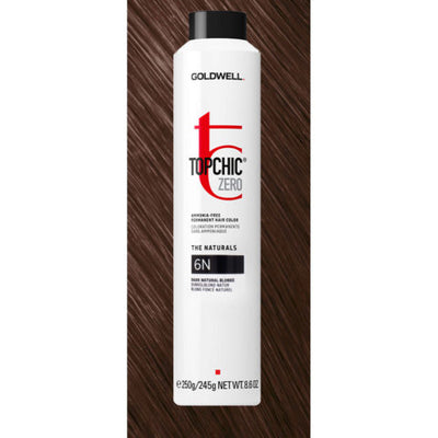 Topchic Zero Ammonia Permanent Hair Color 6N