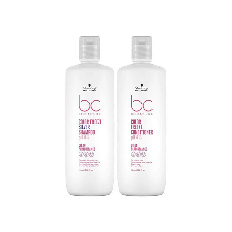 BC Clean Performance Color Freeze Silver Litre Duo