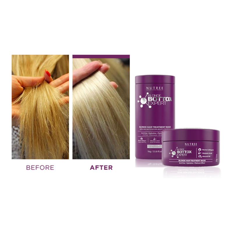 Duo de traitements Bottox blond pour cheveux clairs