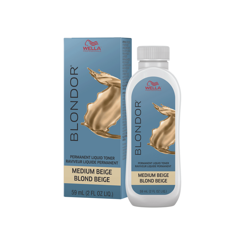 Tonique liquide pour cheveux beige moyen Blonder