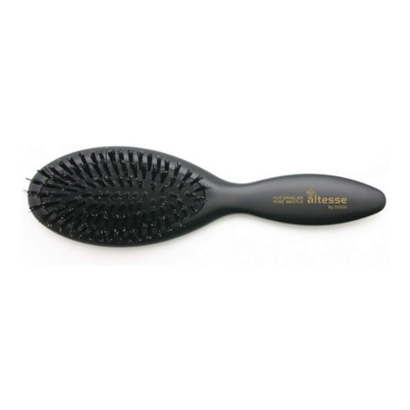 Boar Bristle Cushion Brush, Small