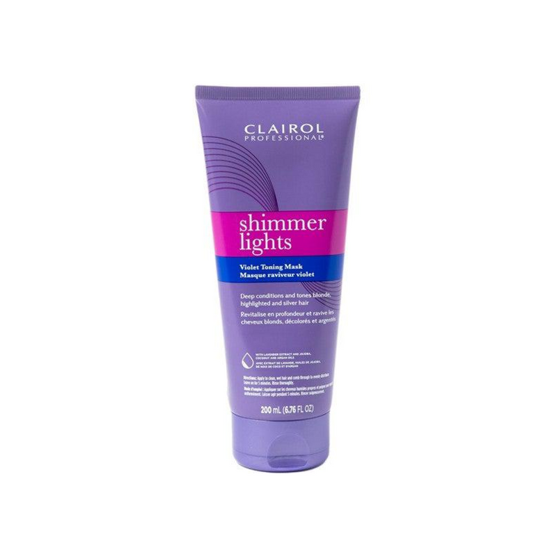 Clairol Shimmer Lights Masque Tonifiant Violet - 200 ml