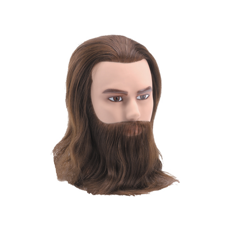 Mannequin homme de luxe avec barbe et moustache 