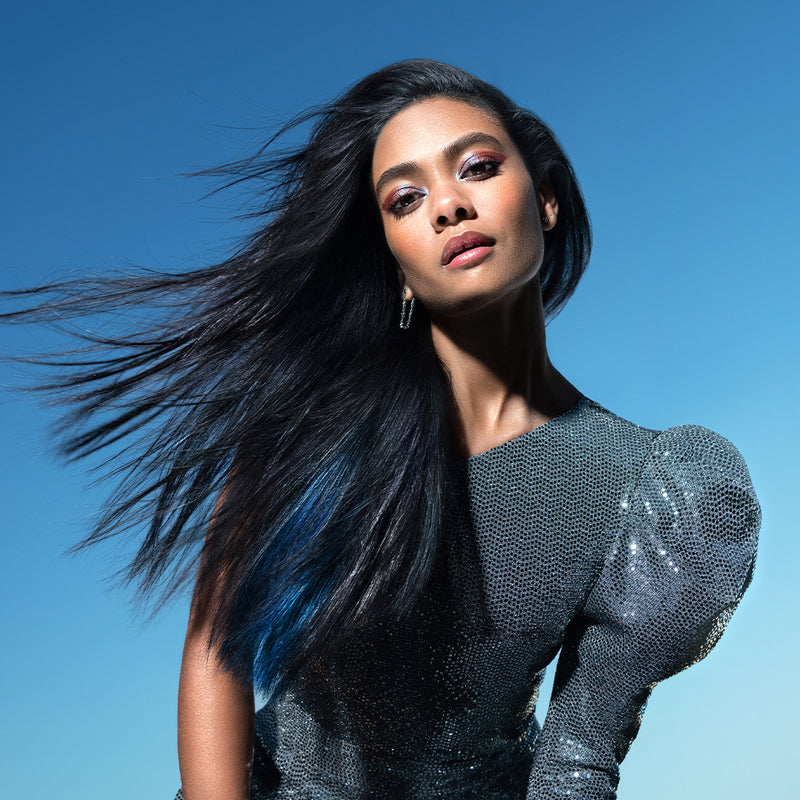 HydraGloss Demi-Permanent Hair Color 1B Blue Black