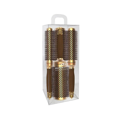 Nanothermic Speed Set of 3 round brushes