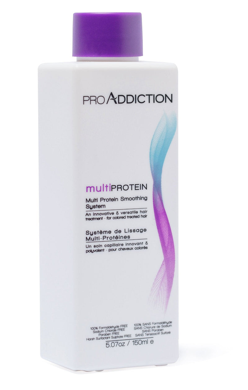 Multi-Protein Straightening System For Color Treated Hair