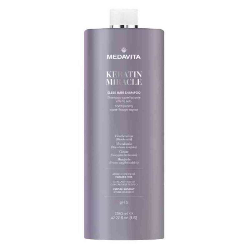 Shampooing Keratin Miracle Sleek pour cheveux