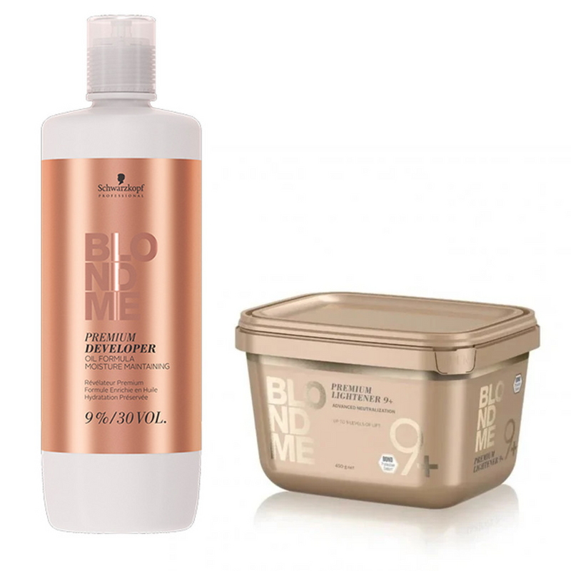 Schwarzkopf BLONDME Premium Développeur Duo 30 Volumes