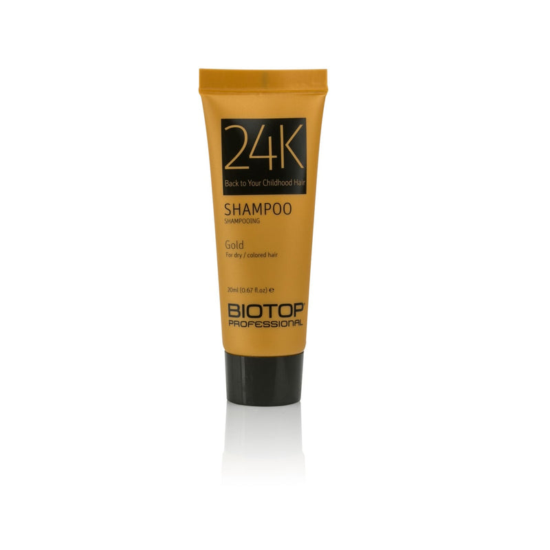 24K Gold Shampoo Sample Tube