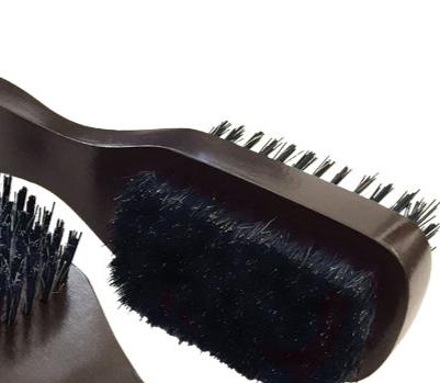 "Official Barber" Two-Sided Club Boar Brush 