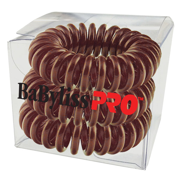 Traceless Hair Rings - Pack Of 3 Available In White & Brown