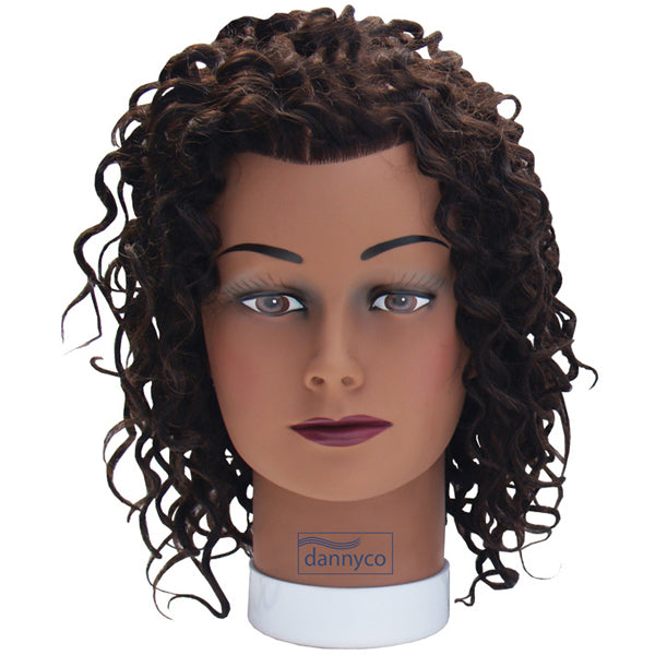 100% Natural Black Hair Mannequin - 10 TO 12"