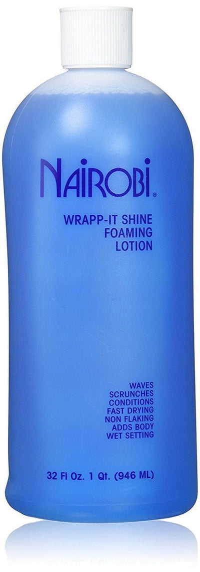 Wrap it shine foaming lotion