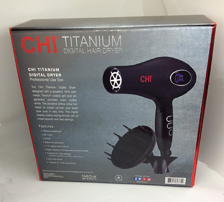 Titanium Digital Hair Dryer