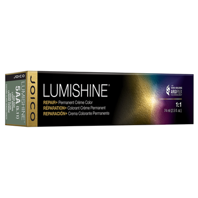 Lumishine Creme Hair Color 5AA Ash Ash Light Brown