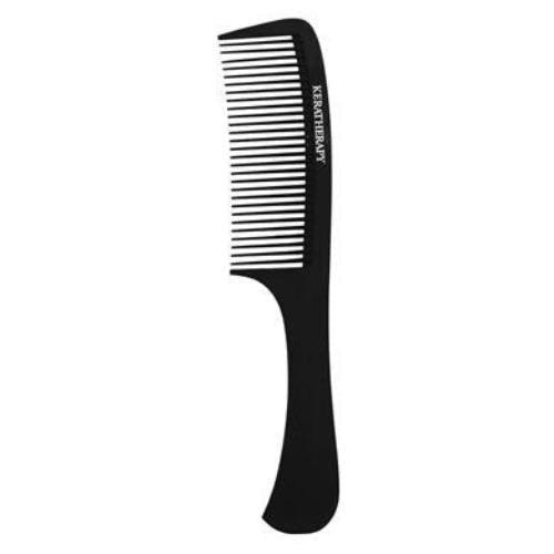Carbon Wide Tooth Comb Black