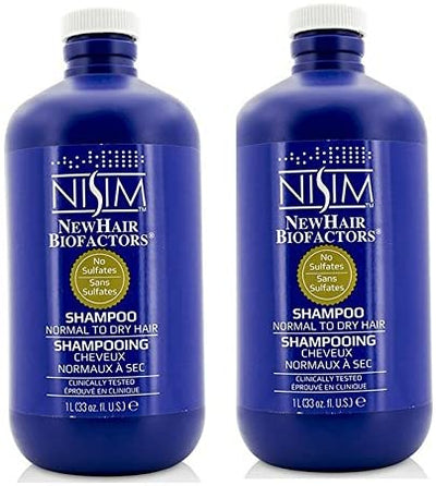 NewHair Biofactors Normal To Dry 2x Shampoo Liter and Conditioner