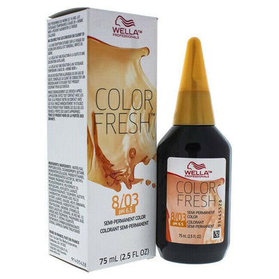 Color Fresh Pure Natural 8/03 Light Blonde/Natural Gold Hair Color