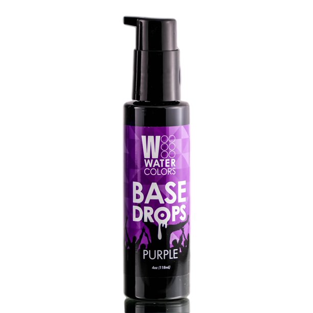 Water Color Purple Base Drops