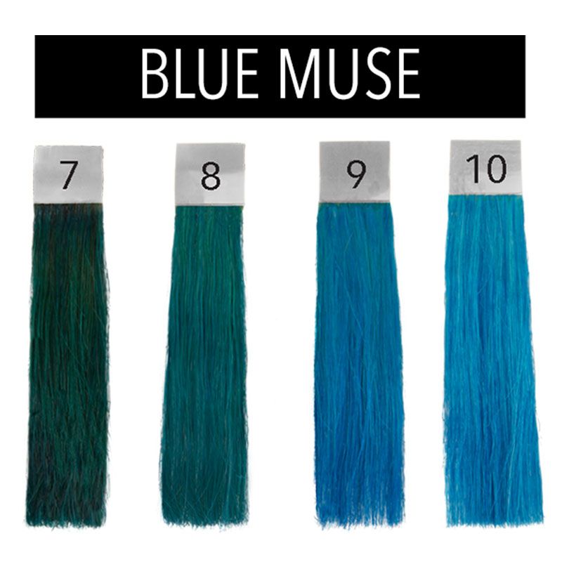 Semi Permanent Hair Color Blue Muse Neon Collection