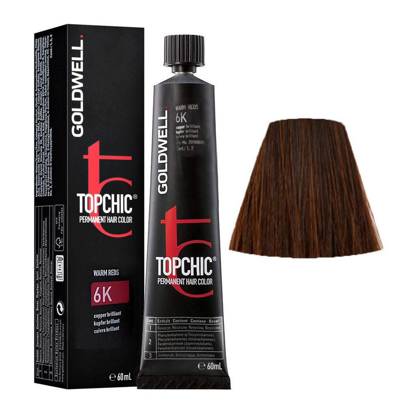 Topchic 6K Copper Brilliant Permanent Hair Color