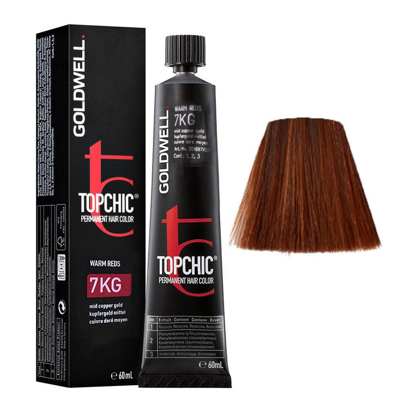 Topchic 7KG Mid Copper Gold Permanent Hair Color
