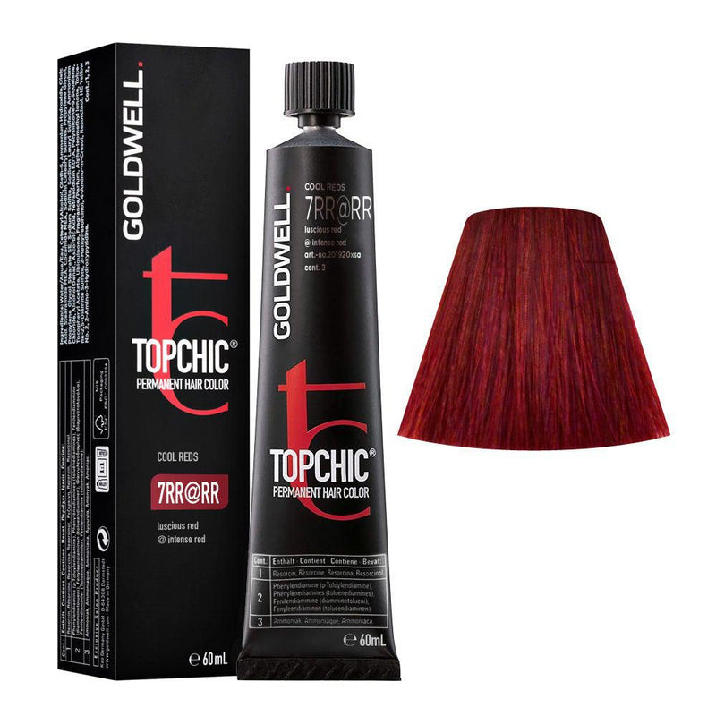 Topchic 7RR@RR Luscious Red Elumenated Intense Red Permanent Hair Color