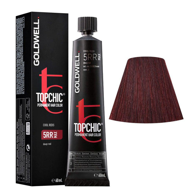 Topchic 5RR Max Deep Red Permanent Hair Color