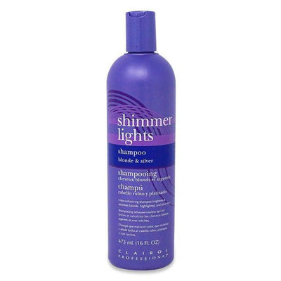 Clairol Shimmer Lights Toning Shampoo For Blonde Grey Hair 473ml