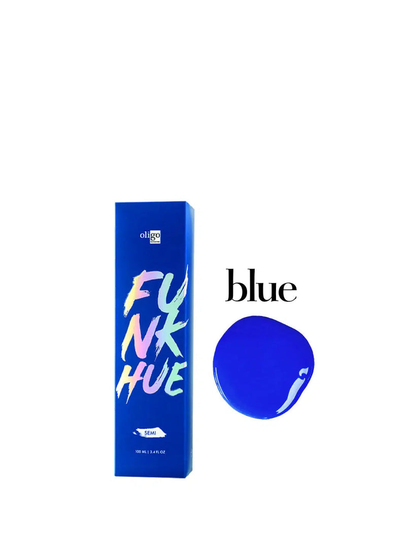 FunkHue Semi Permanent Hair Color Blue