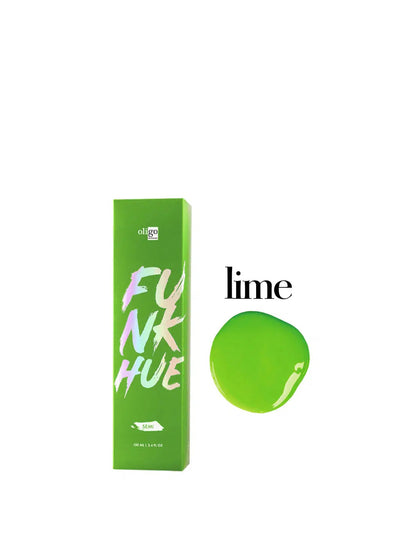 FunkHue Semi Permanent Hair Color Lime