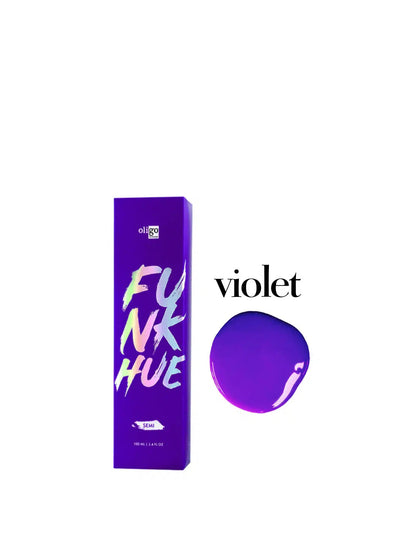 FunkHue Semi Permanent Hair Color Violet