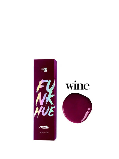 FunkHue Semi Permanent Hair Color Wine