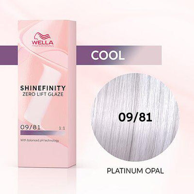 Shinefinity Zero Lift Glaze 09/81 Very Light Blonde Pearl Ash (Platinum Opal)