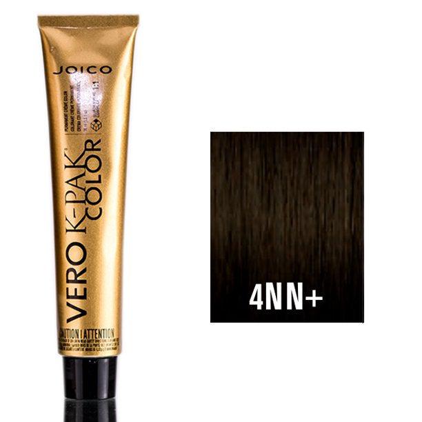 Joico Vero K-Pak Age Defy Hair Color 4NN+ Dark Natural Natural Brown 2.5 oz