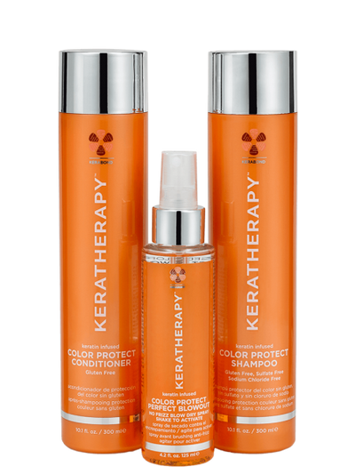 keratin-infused color Protect Trio