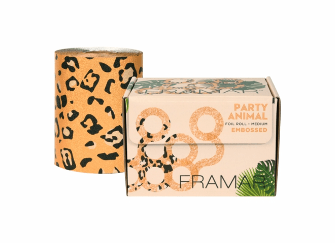 Party Animal Foil Roll Embossed Light 1 Lb