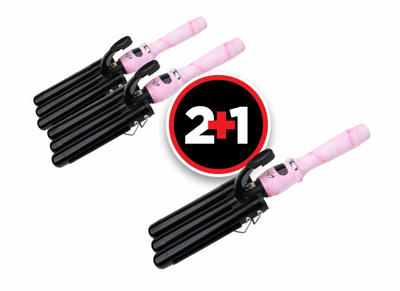 2+1 Pink Marble Babe Waver