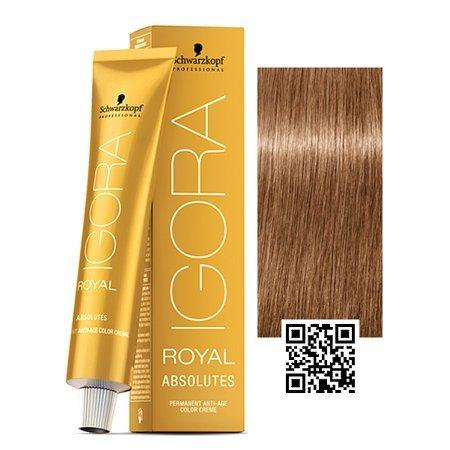 Igora 8-07 Light Blonde Natural Copper - Royal Absolutes Age Blend