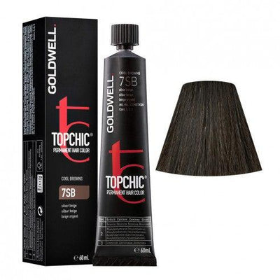 Topchic 7SB Silver Beige Permanent Hair Color
