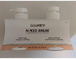 Naked Break Body Mask and Body Shampoo