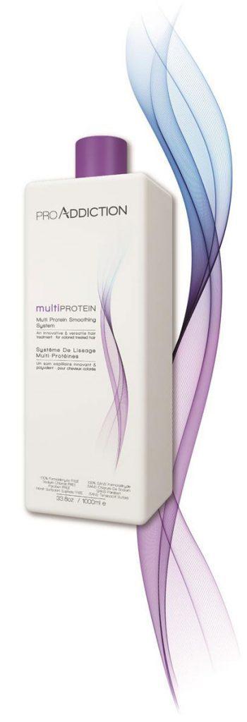 Multi-Protein Straightening System For Color Treated Hair